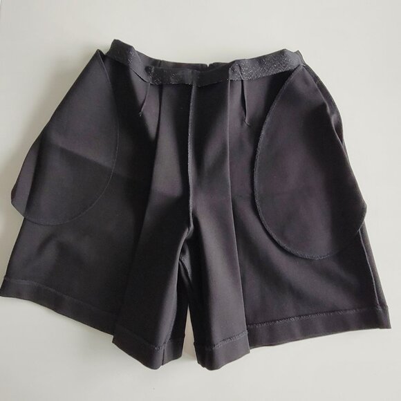 Black office-style Skort - Picture 5 of 6